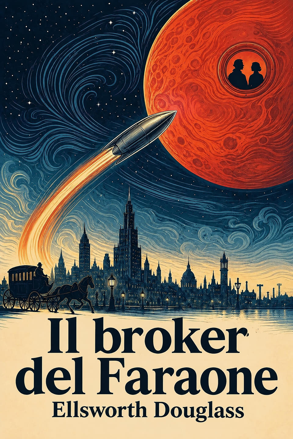 Il broker del Faraone by Ellsworth Douglass, the cover