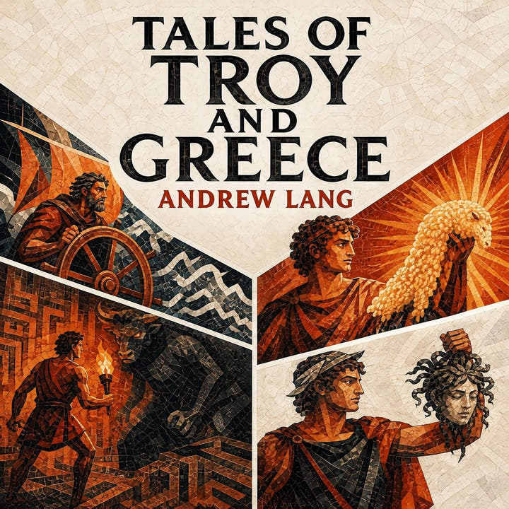 Tales of Troy and Greece, the audiobook cover