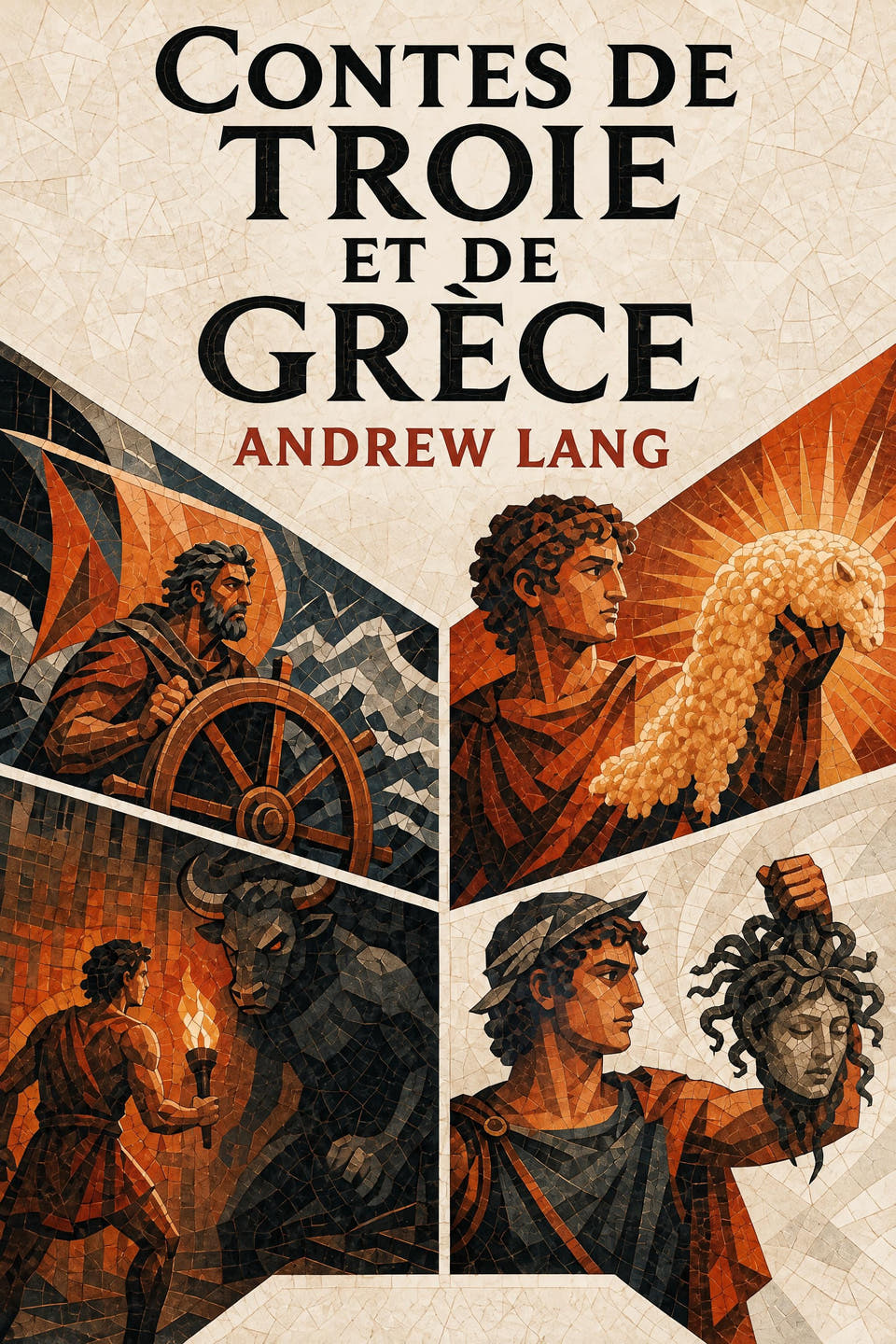 Contes de Troie et de Grèce by Andrew Lang, the cover