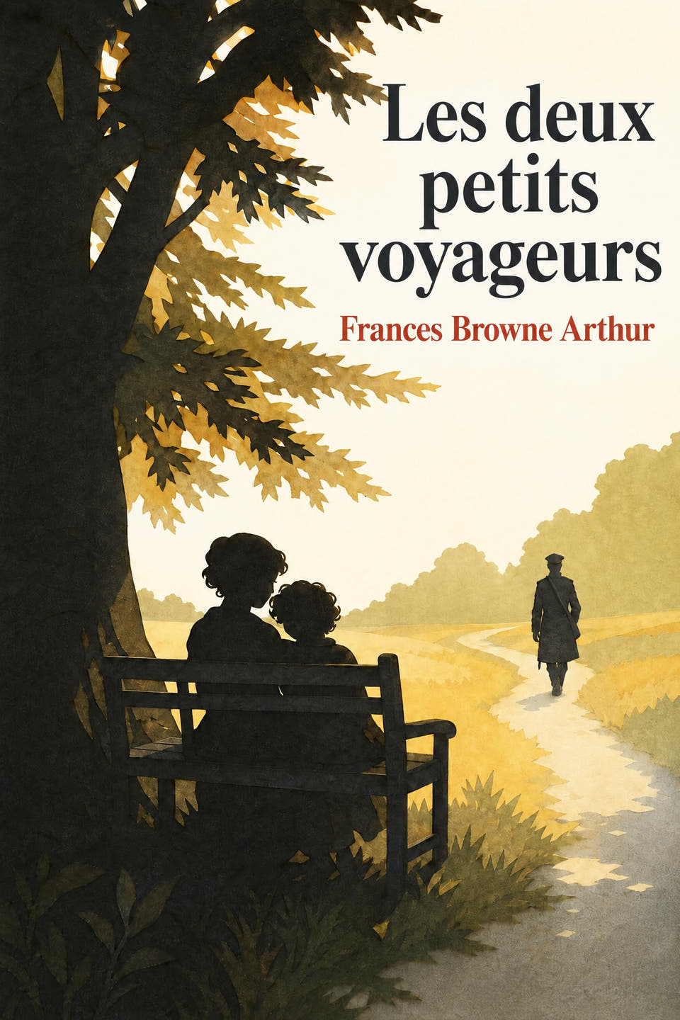 Les deux petits voyageurs by Frances Browne Arthur, the cover