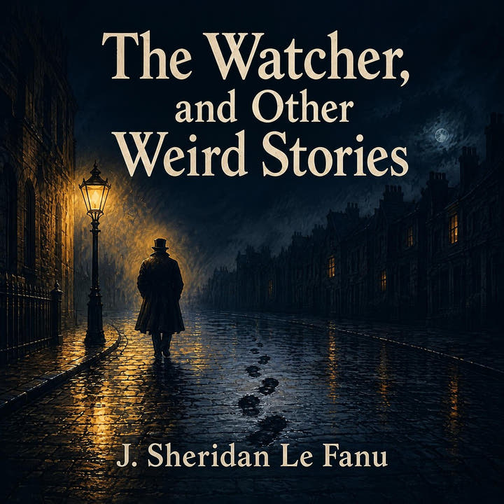 El vigilante y otros relatos extraños, the audiobook cover