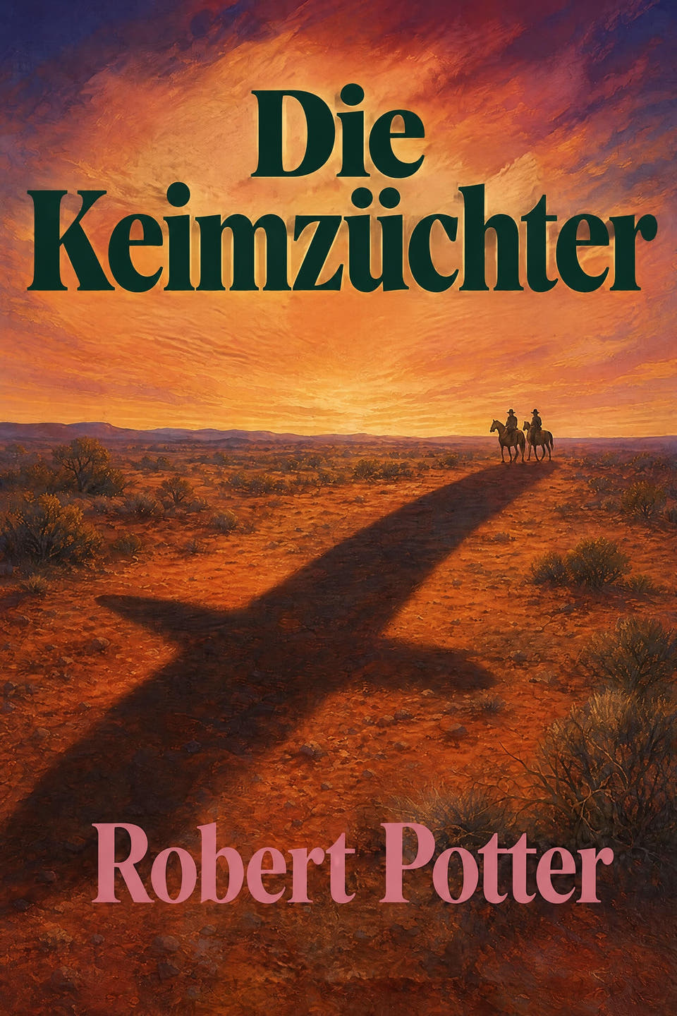 Die Keimzüchter by Robert Potter, the cover