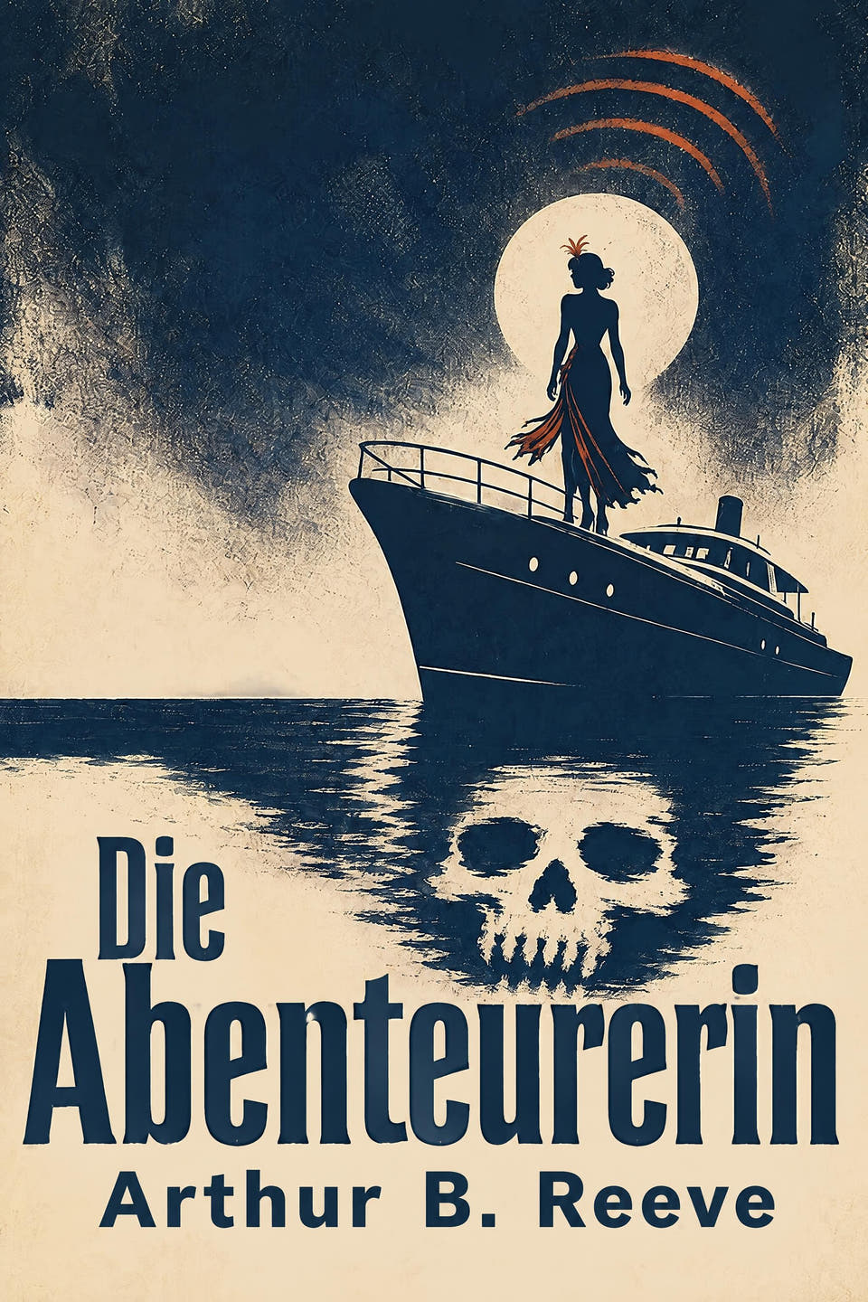 Die Abenteurerin by Arthur B. Reeve, the cover