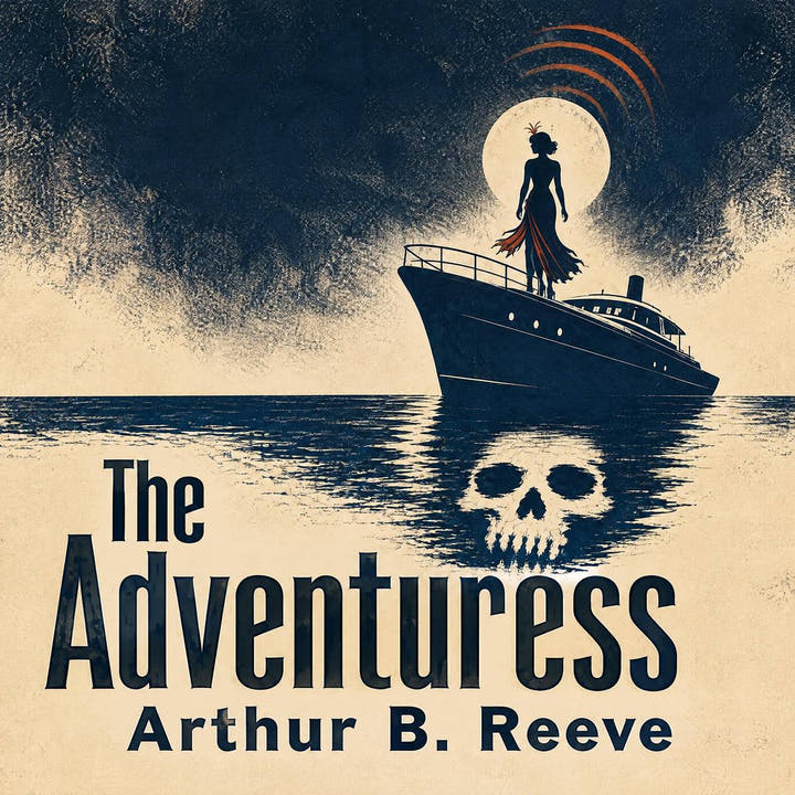 L’Aventurière, the audiobook cover