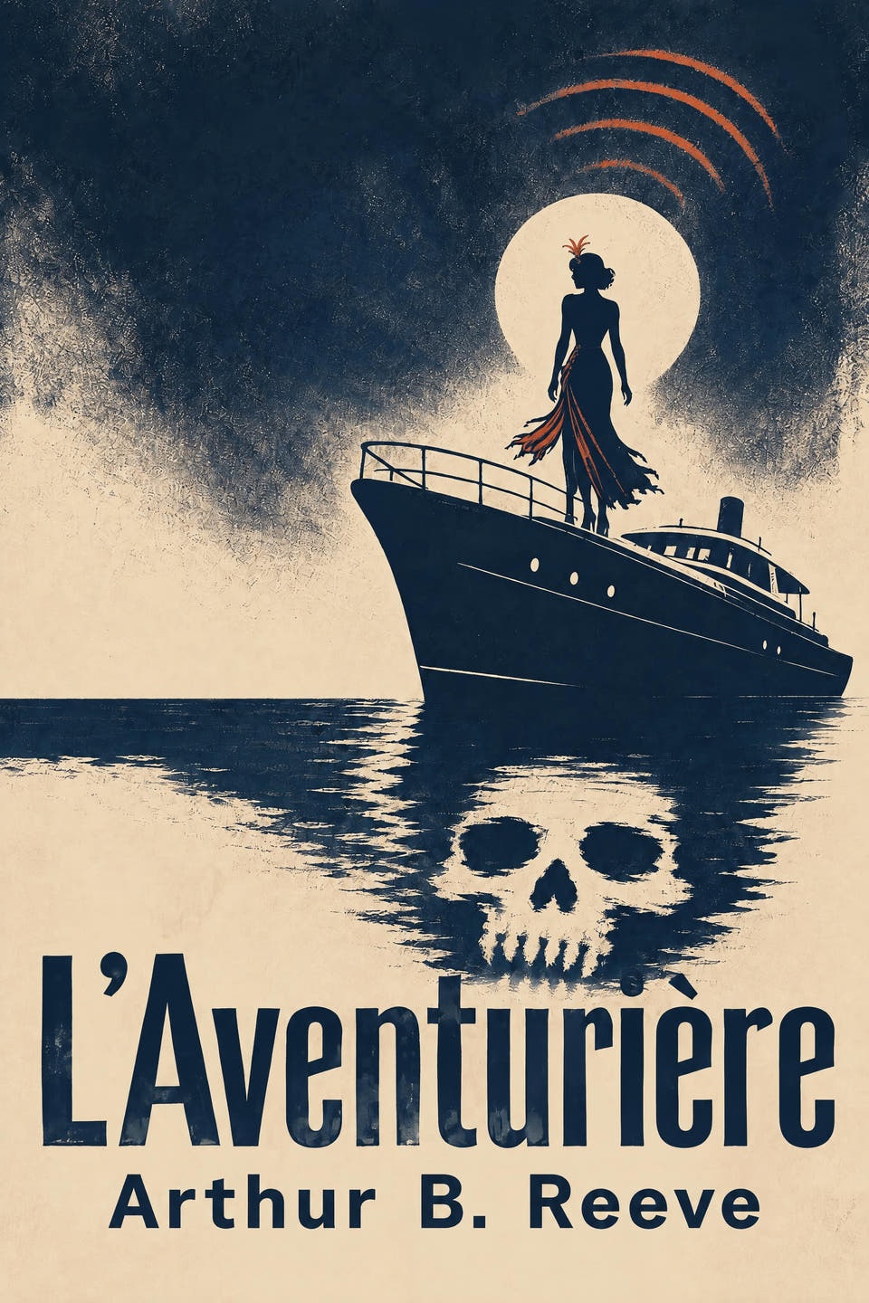 L’Aventurière by Arthur B. Reeve, the cover