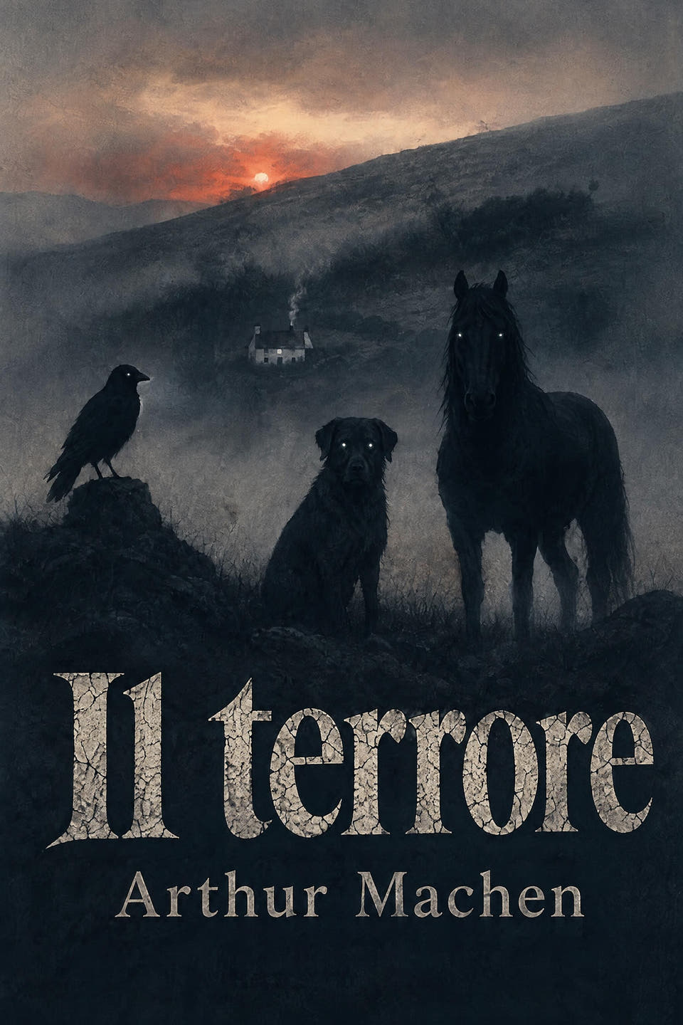 Il terrore by Arthur Machen, the cover