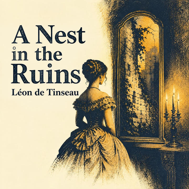 A Nest in the Ruins, the audiobook cover