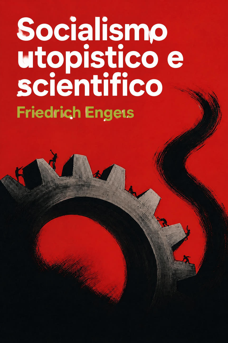 Socialismo utopistico e scientifico by Friedrich Engels, the cover