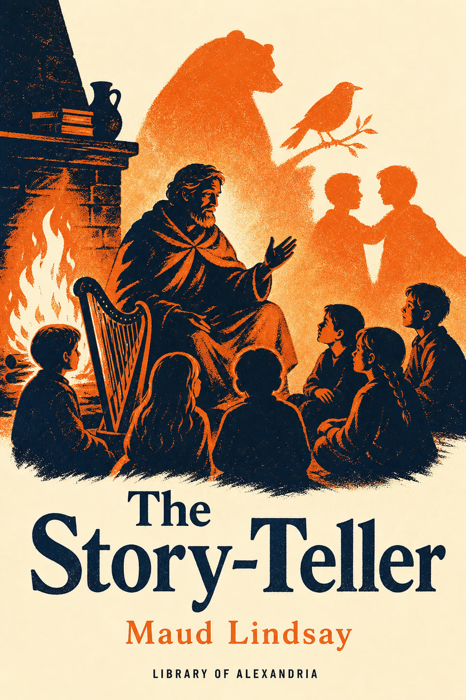 The Story-Teller by Maud Lindsay, the cover