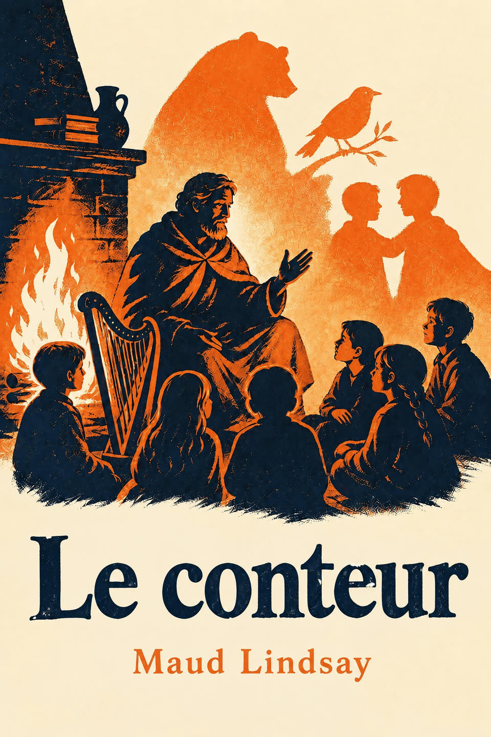 Le conteur by Maud Lindsay, the cover