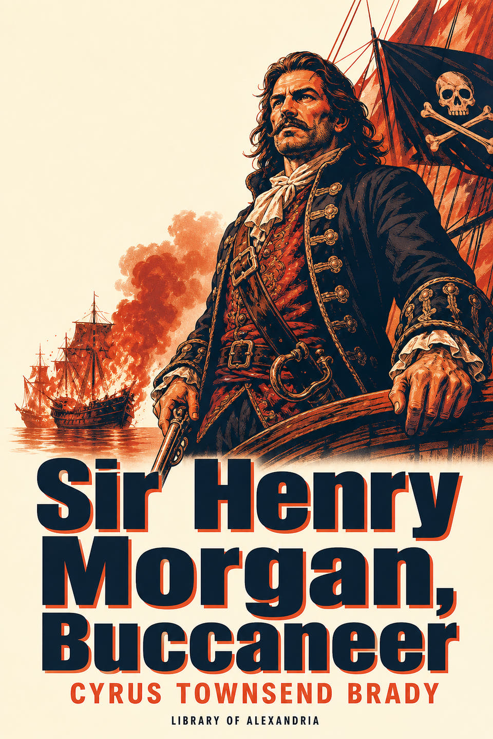 Sir Henry Morgan, Buccaneer by Cyrus Townsend Brady, the cover