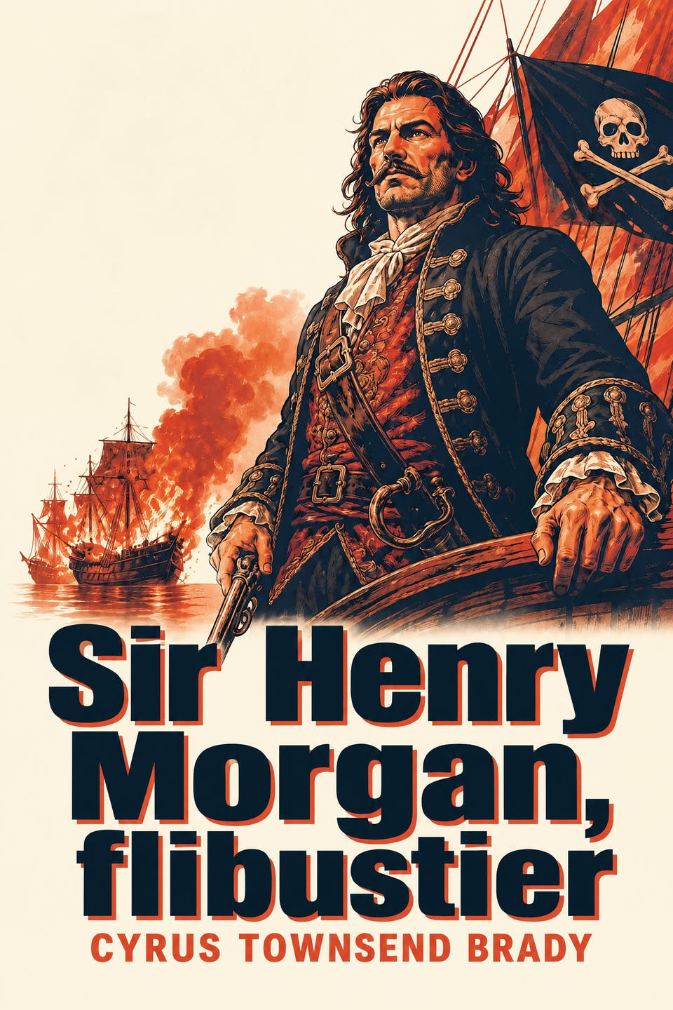 Sir Henry Morgan, flibustier by Cyrus Townsend Brady, the cover
