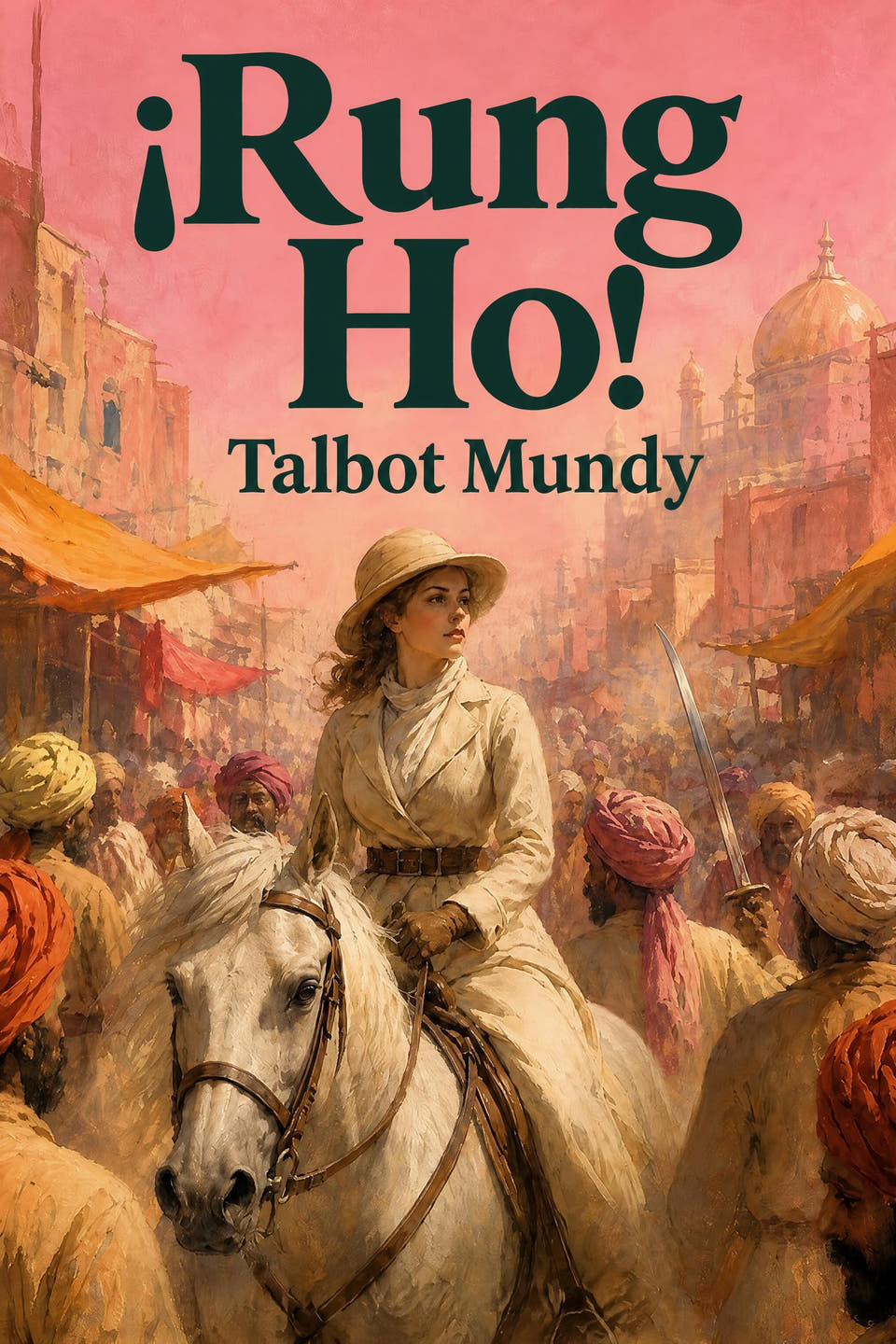 ¡Rung Ho! by Talbot Mundy, the cover