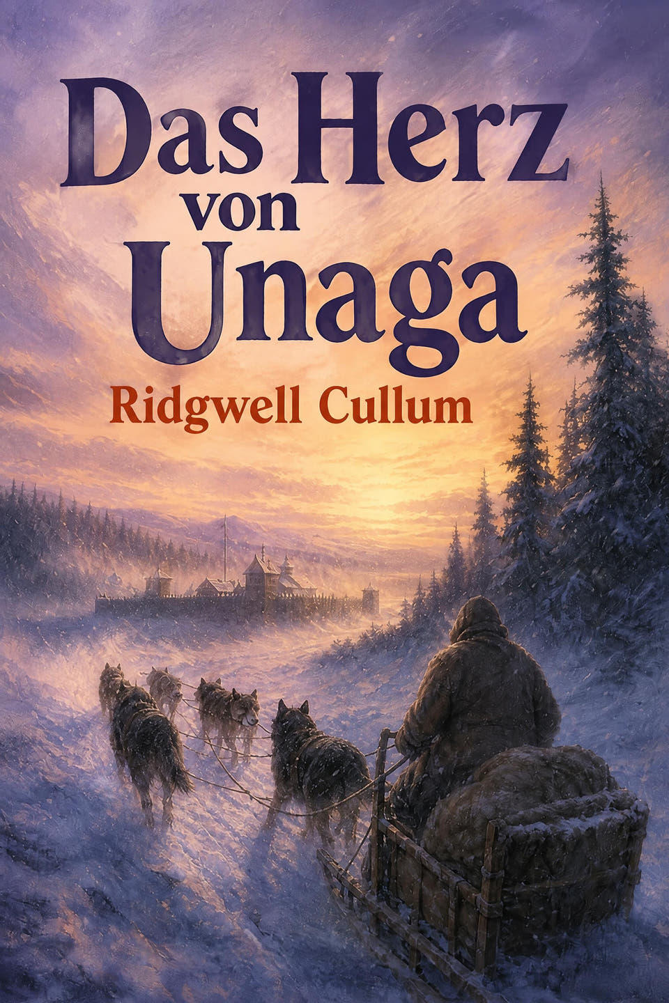 Das Herz von Unaga by Ridgwell Cullum, the cover