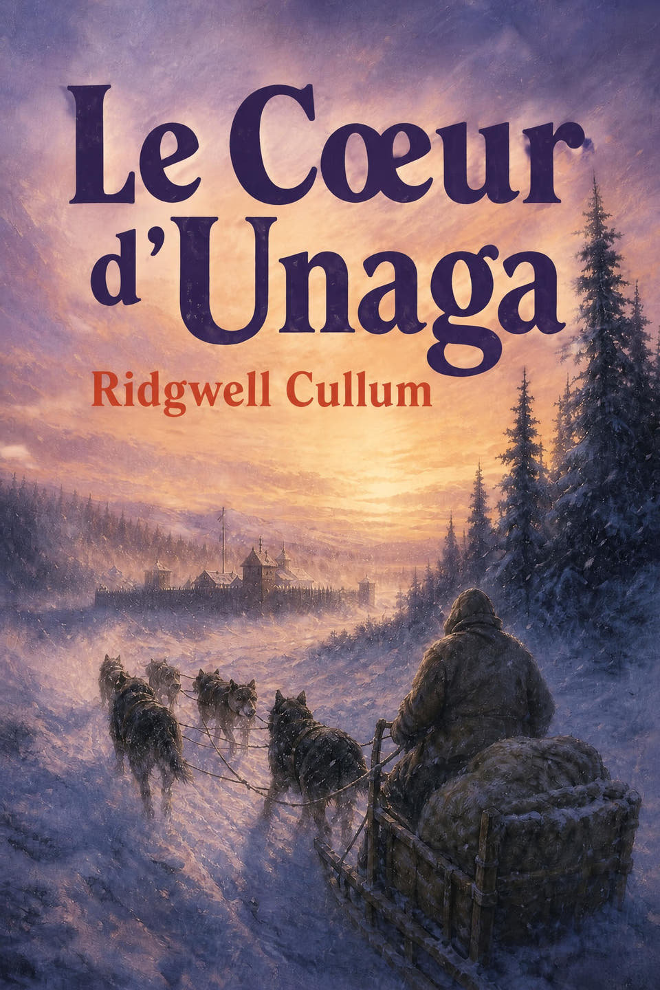 Le Cœur d'Unaga by Ridgwell Cullum, the cover