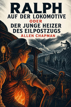 Ralph auf der Lokomotive; oder: Der junge Heizer des Eilpostzugs, the cover of this edition