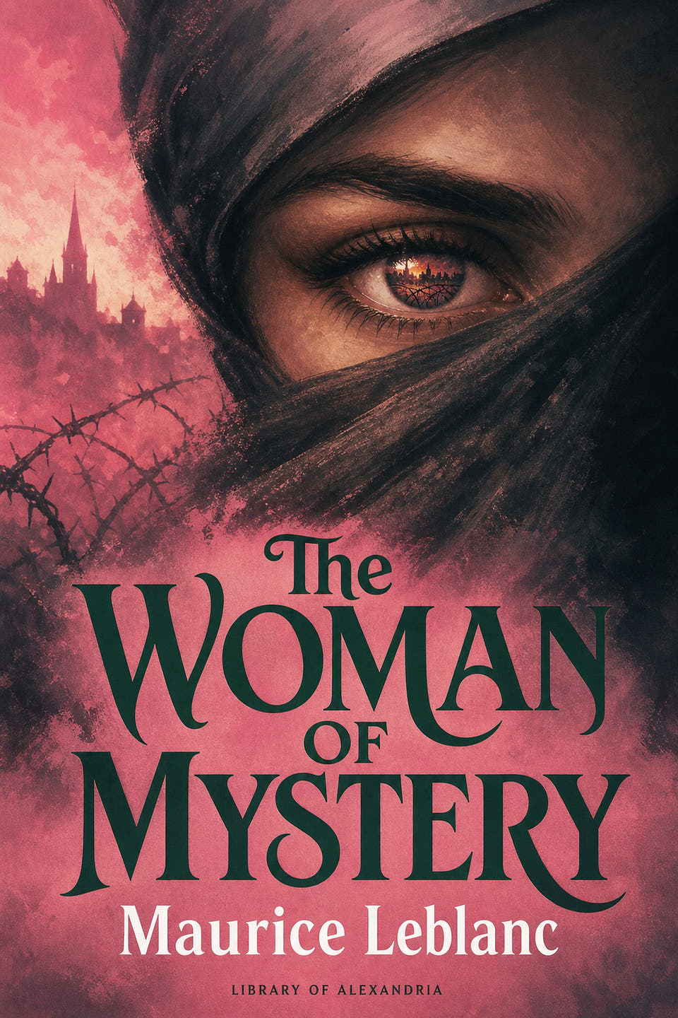 La mujer misteriosa by Maurice Leblanc, the cover