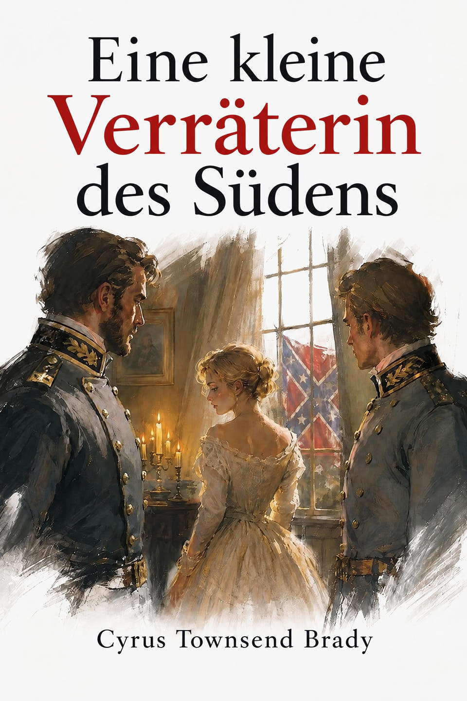 Eine kleine Verräterin des Südens by Cyrus Townsend Brady, the cover