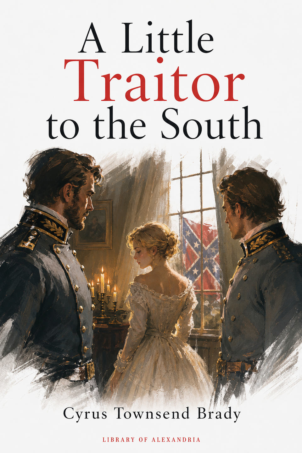 A Little Traitor to the South by Cyrus Townsend Brady, the cover