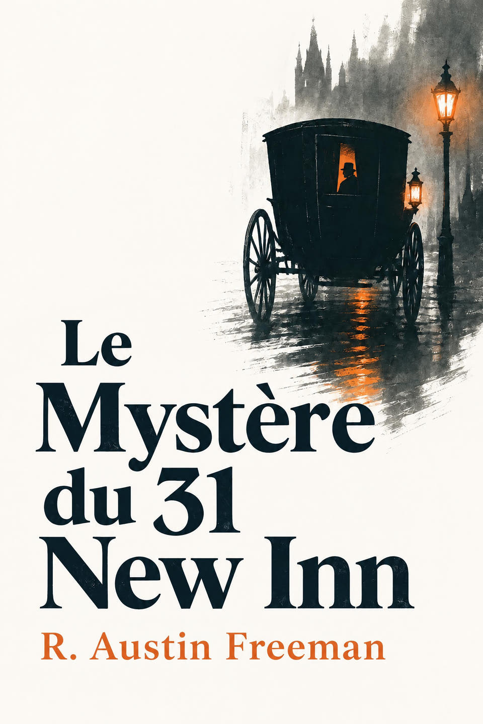 Le Mystère du 31 New Inn by R. Austin Freeman, the cover
