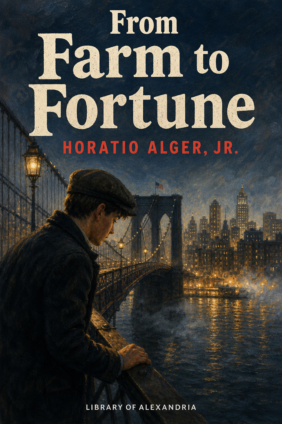 From Farm to Fortune by Horatio Alger Jr., the cover