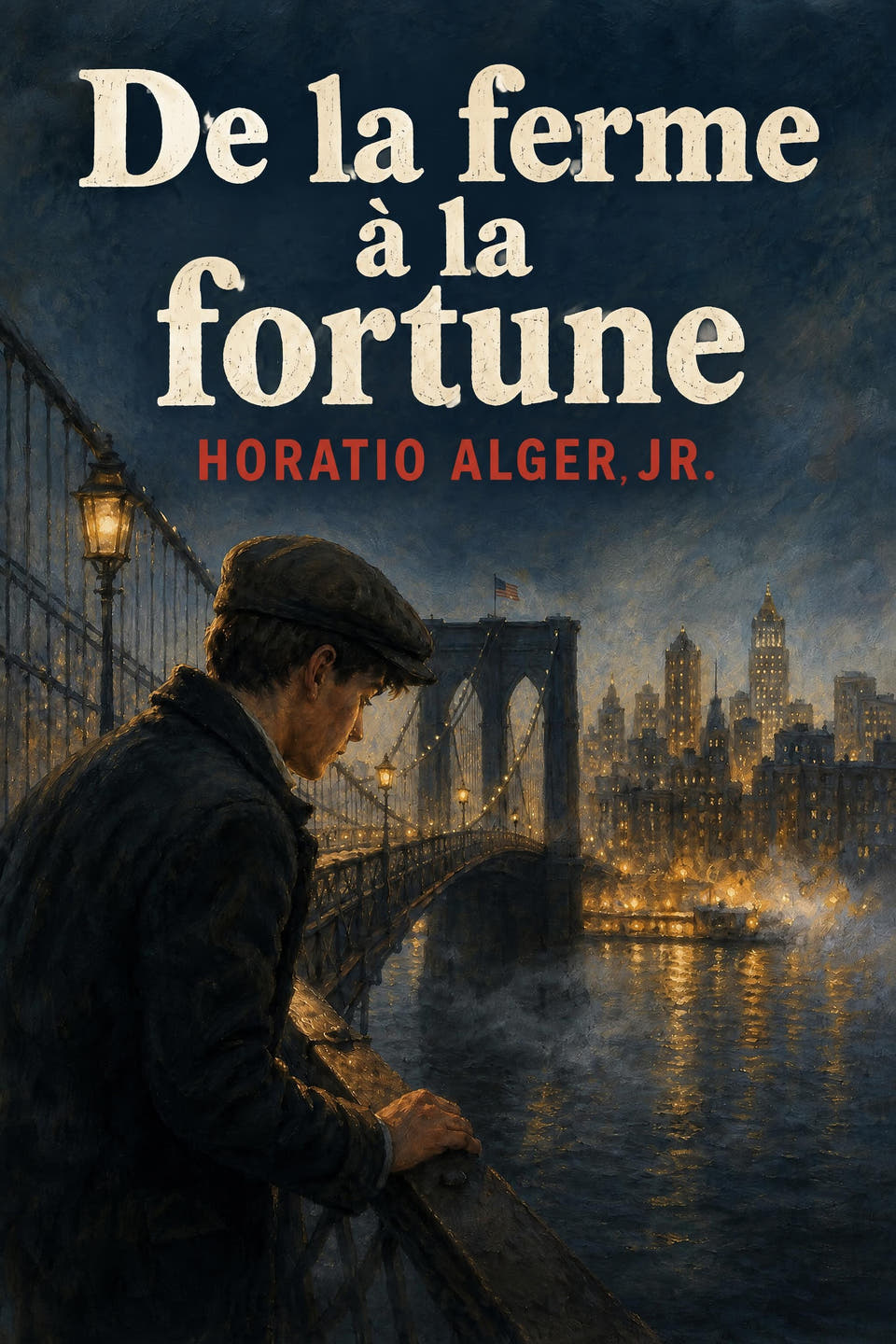 De la ferme à la fortune by Horatio Alger Jr., the cover