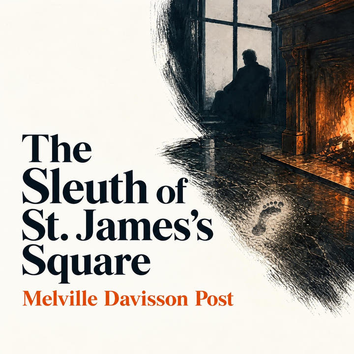The Sleuth of St. James's Square, the audiobook cover