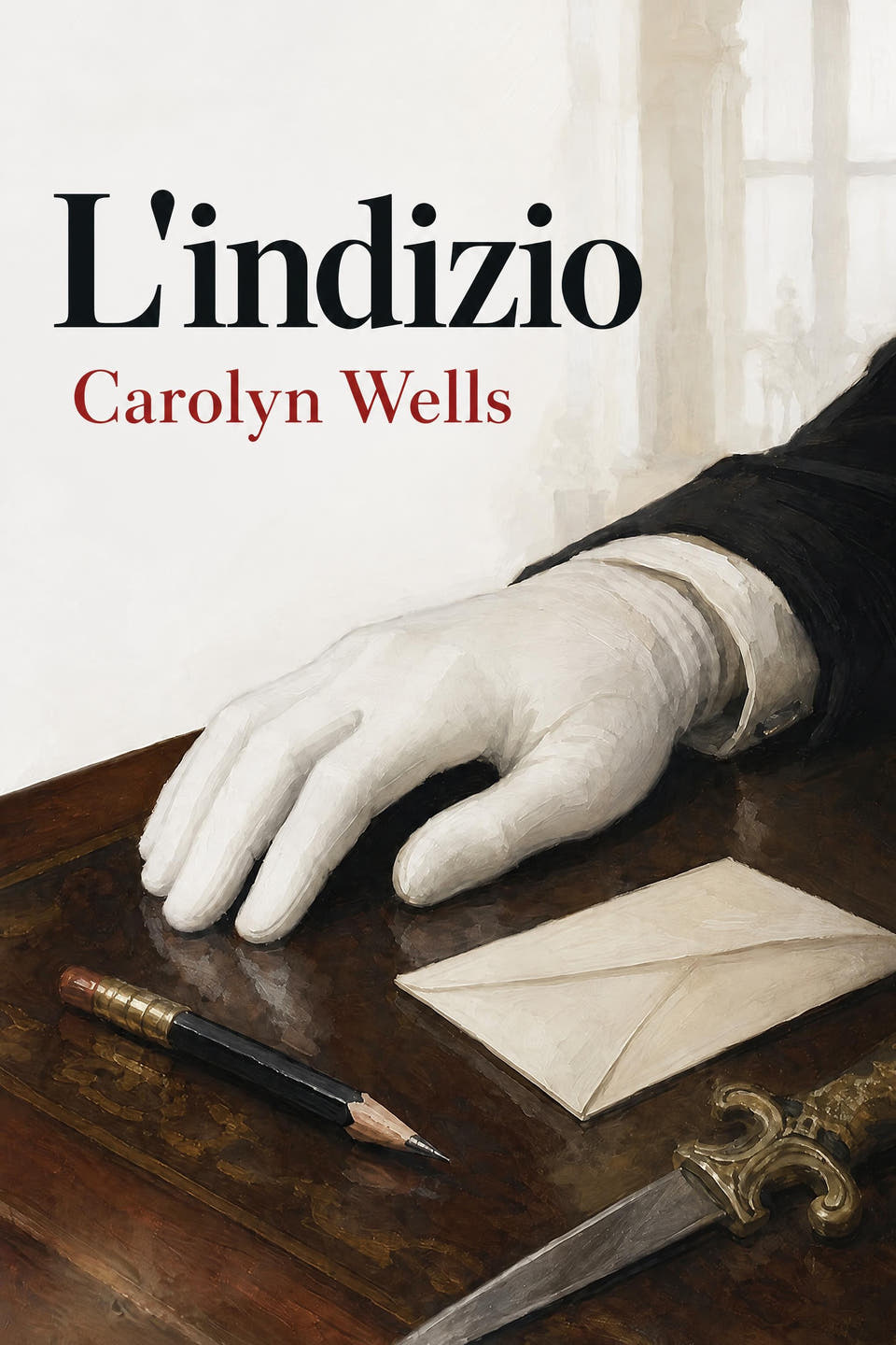 L'indizio by Carolyn Wells, the cover