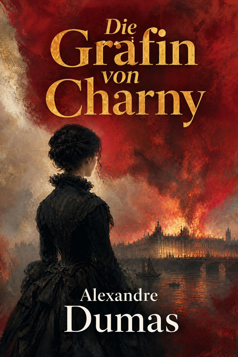 Die Gräfin von Charny by Alexandre Dumas, the cover