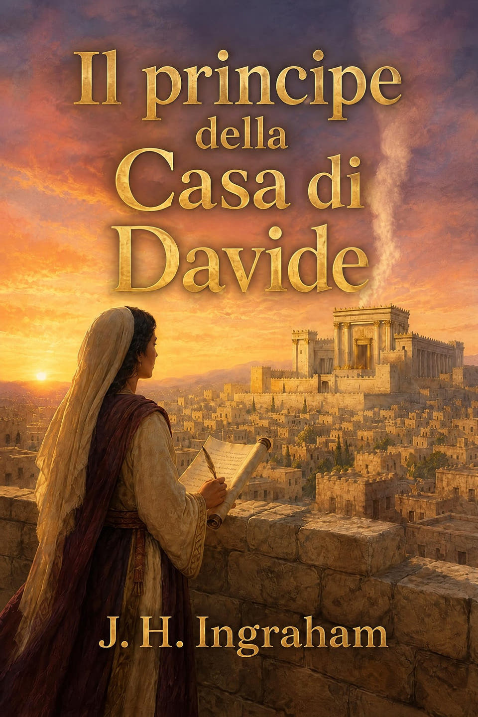 Il principe della Casa di Davide by J. H. Ingraham, the cover