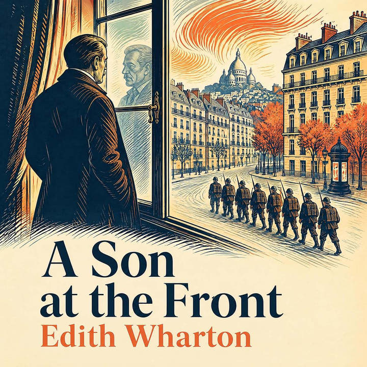 A Son at the Front, the audiobook cover