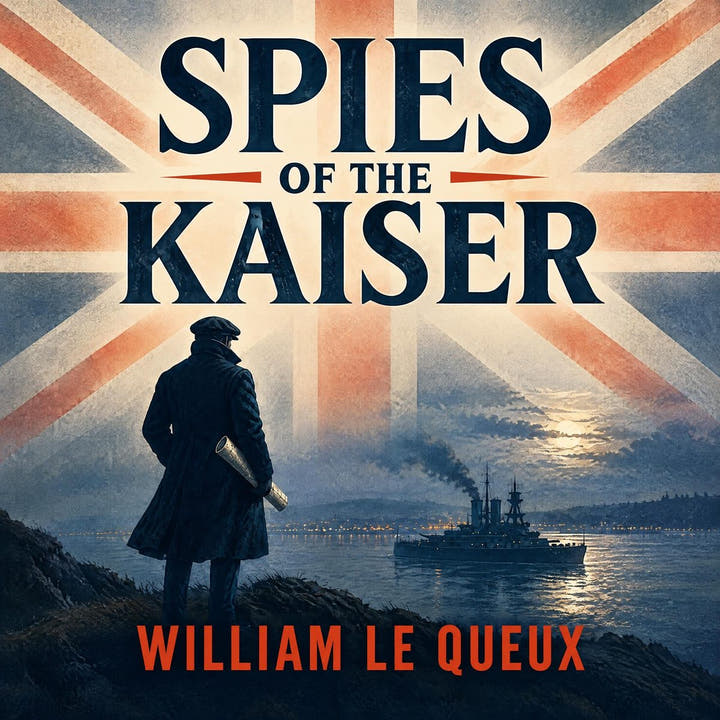 Los espías del káiser, the audiobook cover