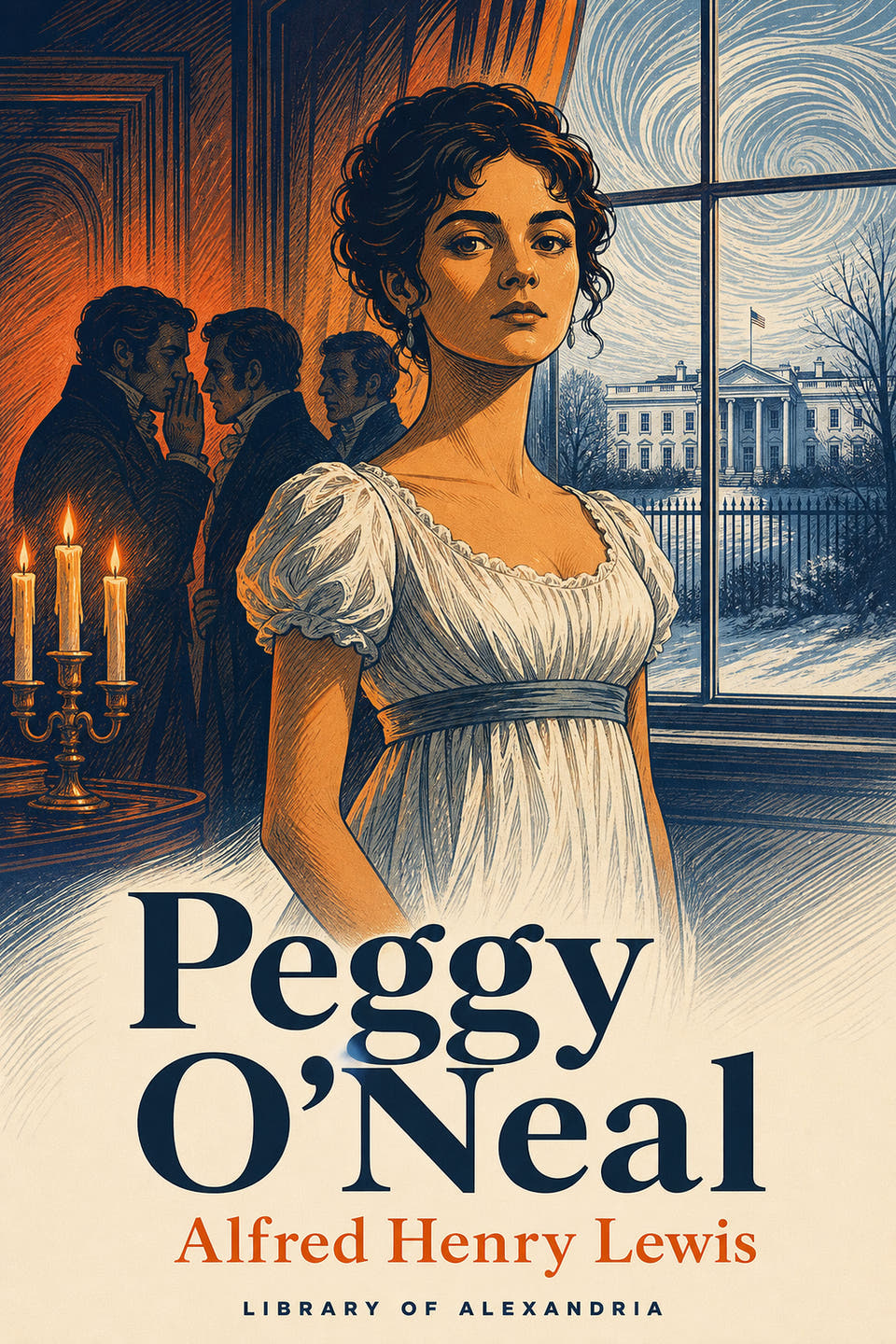 Peggy O’Neal by Alfred Henry Lewis, the cover