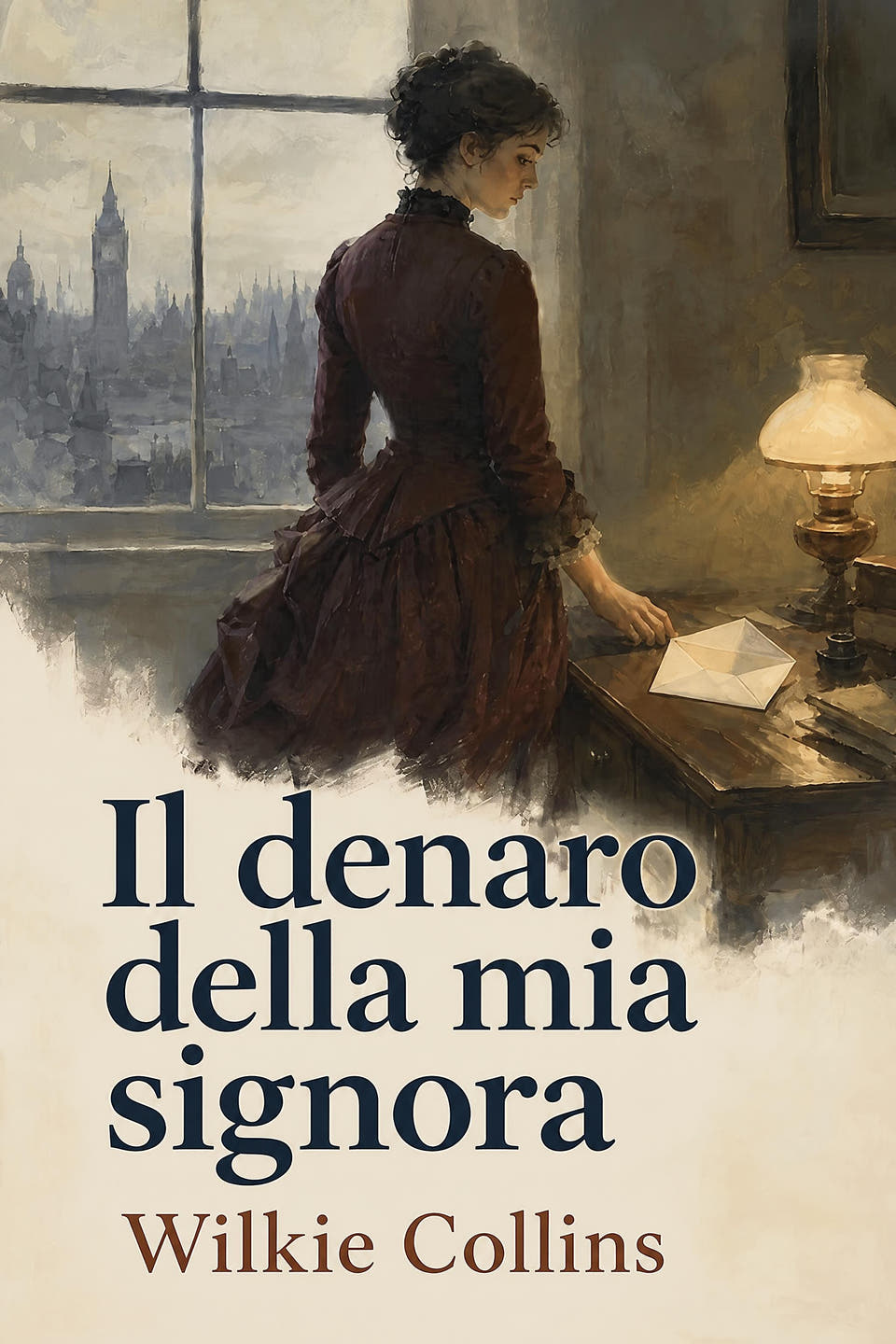 Il denaro della mia signora by Wilkie Collins, the cover