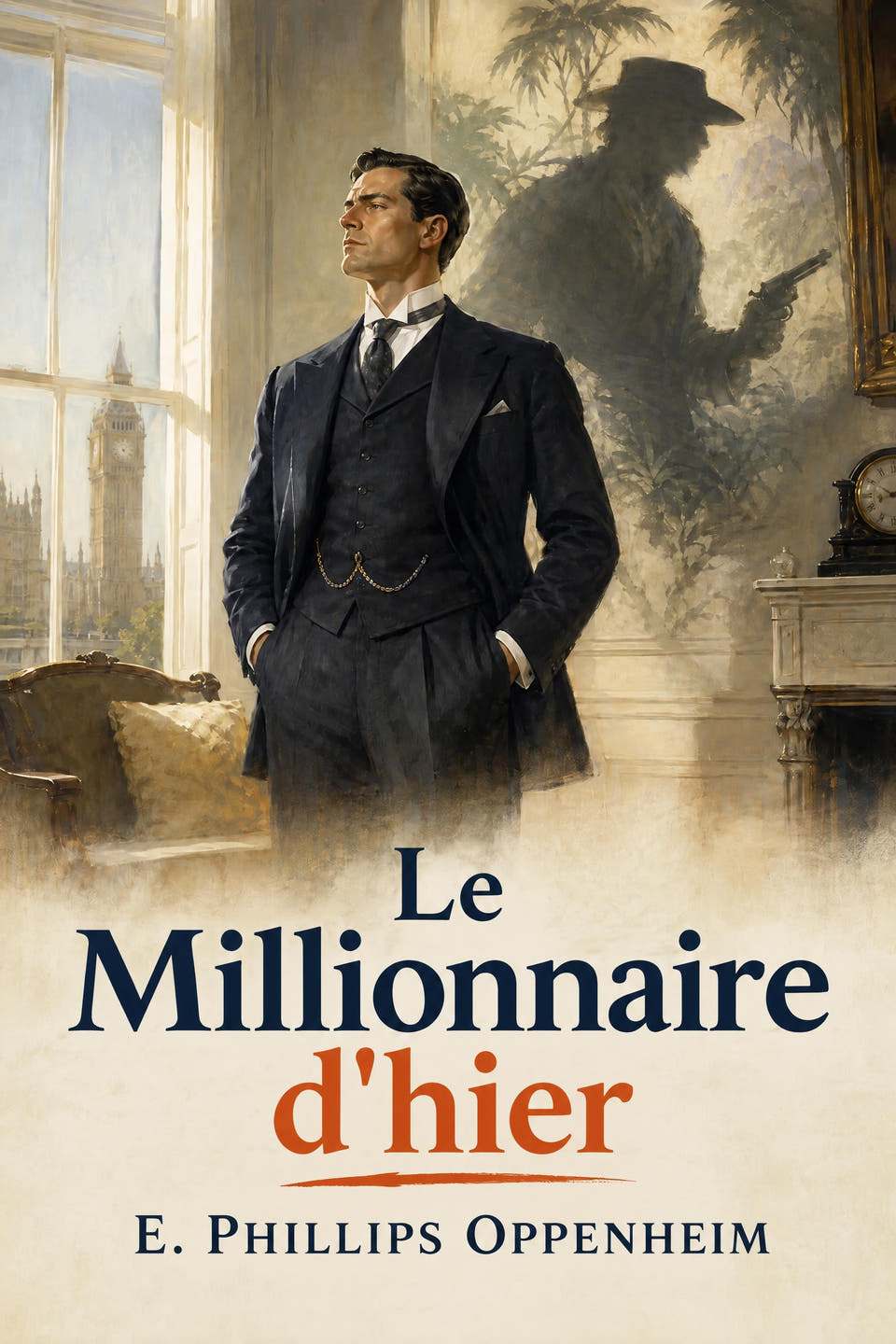 Le Millionnaire d'hier by E. Phillips Oppenheim, the cover