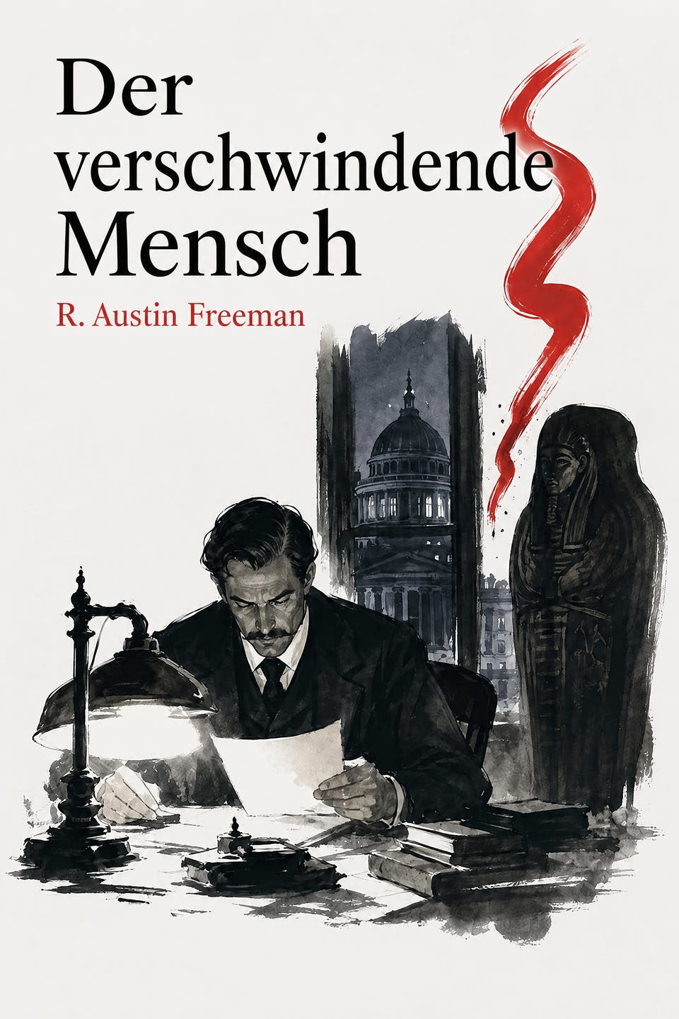 Der verschwindende Mensch by R. Austin Freeman, the cover