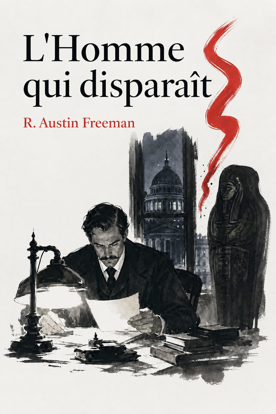 L'Homme qui disparaît by R. Austin Freeman, the cover