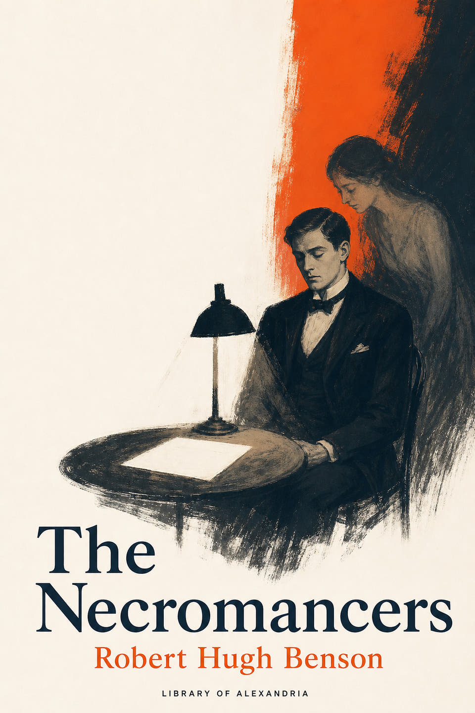 The Necromancers by Robert Hugh Benson, the cover