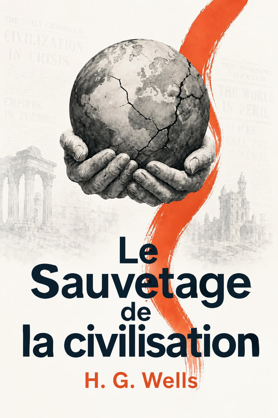 Le Sauvetage de la civilisation by H. G. Wells, the cover