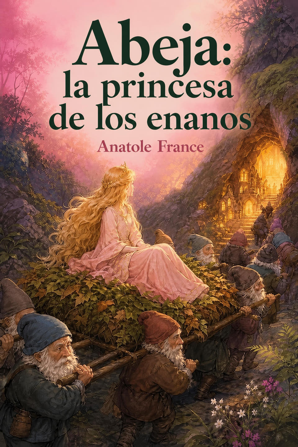 Abeja: la princesa de los enanos by Anatole France, the cover