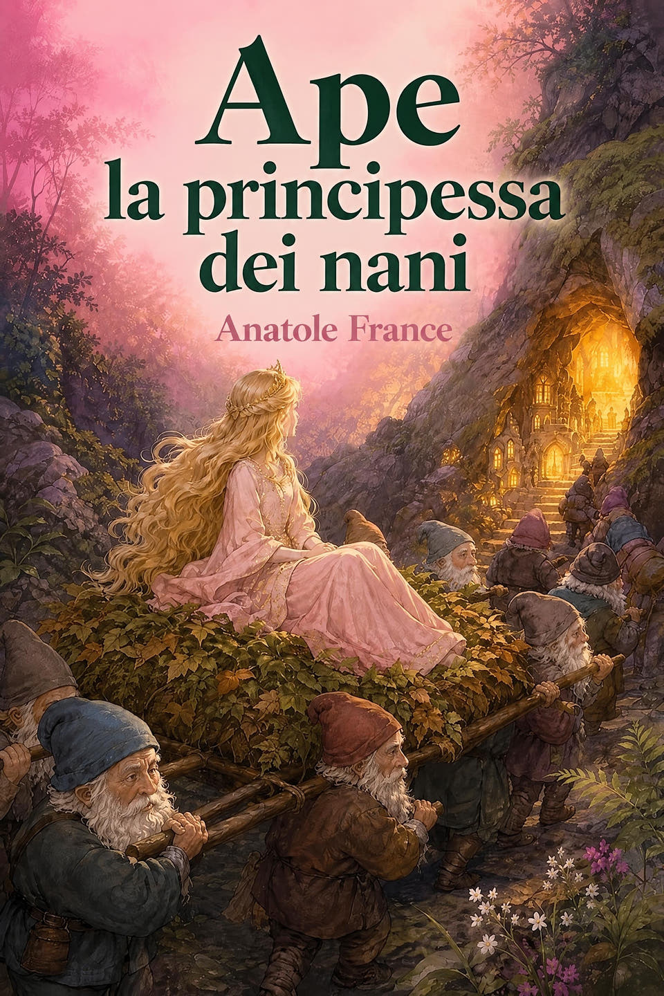 Ape: la principessa dei nani by Anatole France, the cover