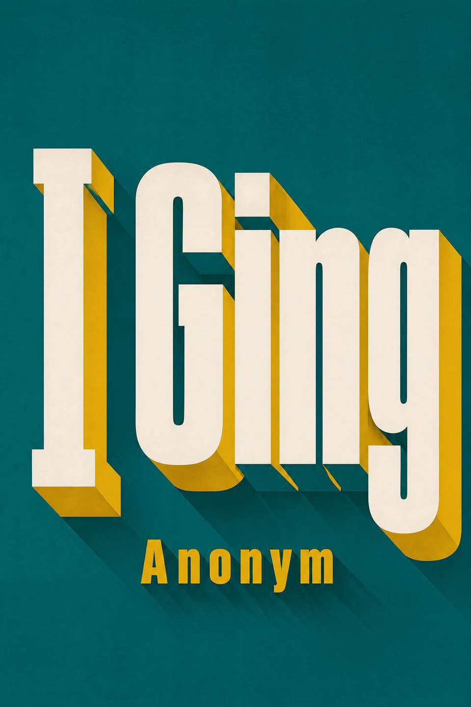 I Ging by Anonym, the cover