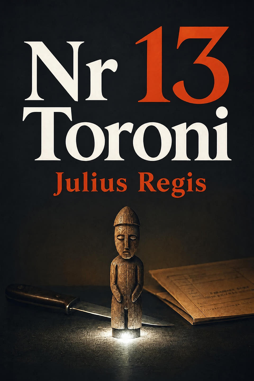 Nr. 13 Toroni by Julius Regis, the cover
