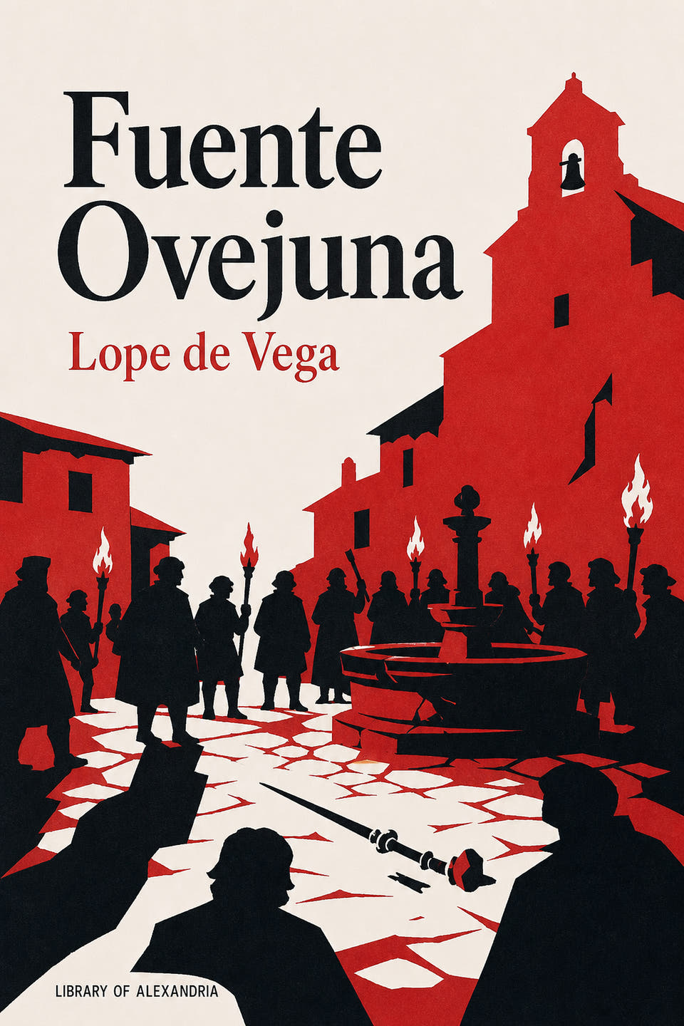 Fuente Ovejuna by Lope de Vega, the cover
