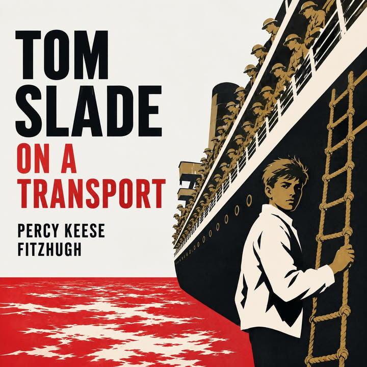 Tom Slade auf einem Truppentransporter, the audiobook cover