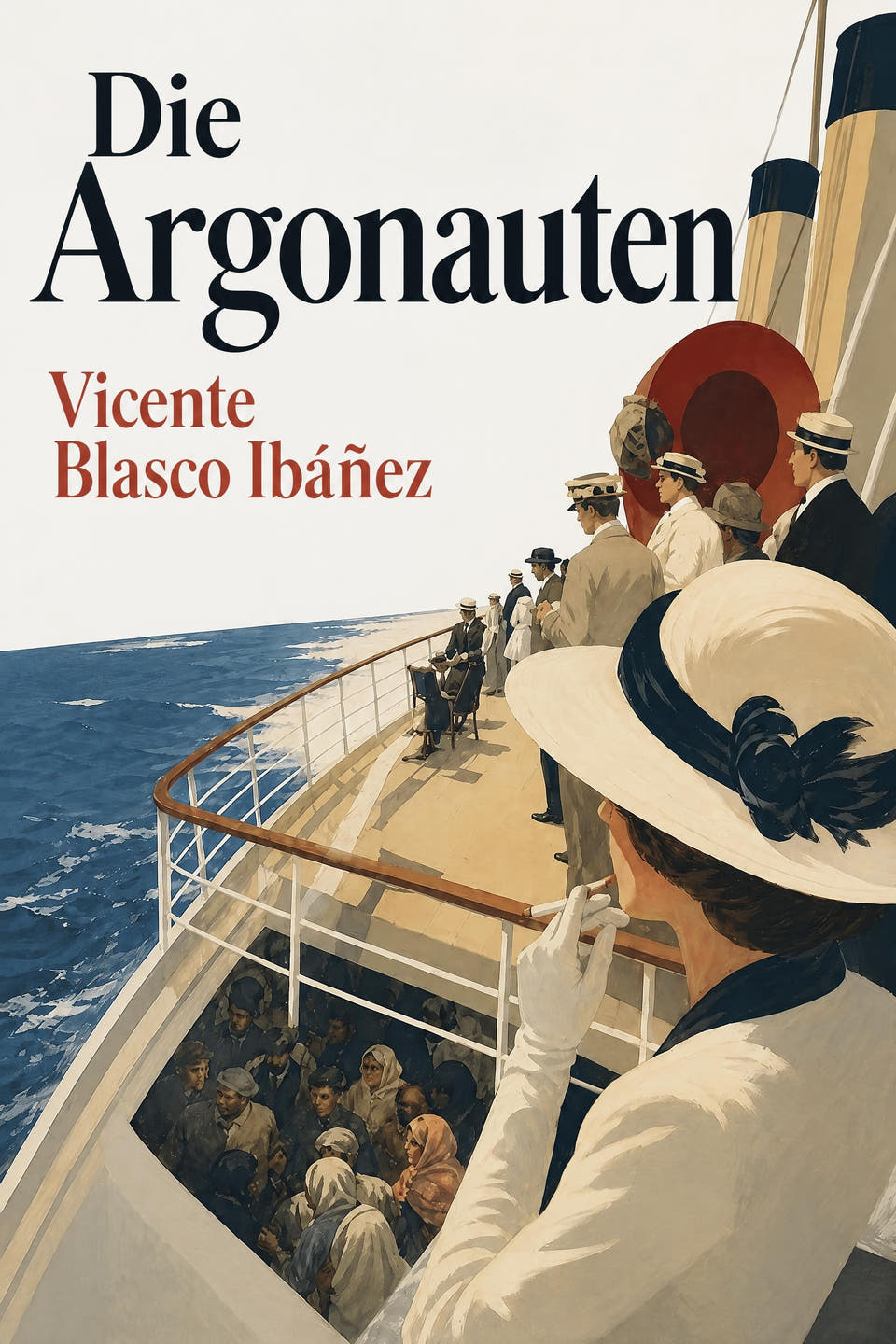 Die Argonauten by Vicente Blasco Ibáñez, the cover