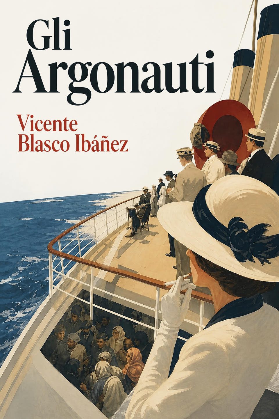 Gli Argonauti by Vicente Blasco Ibáñez, the cover