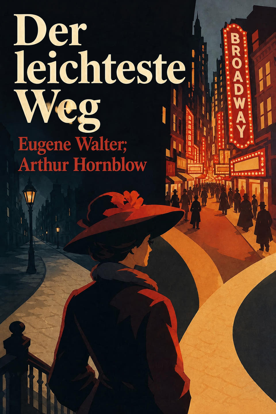 Der leichteste Weg by Eugene Walter; Arthur Hornblow, the cover