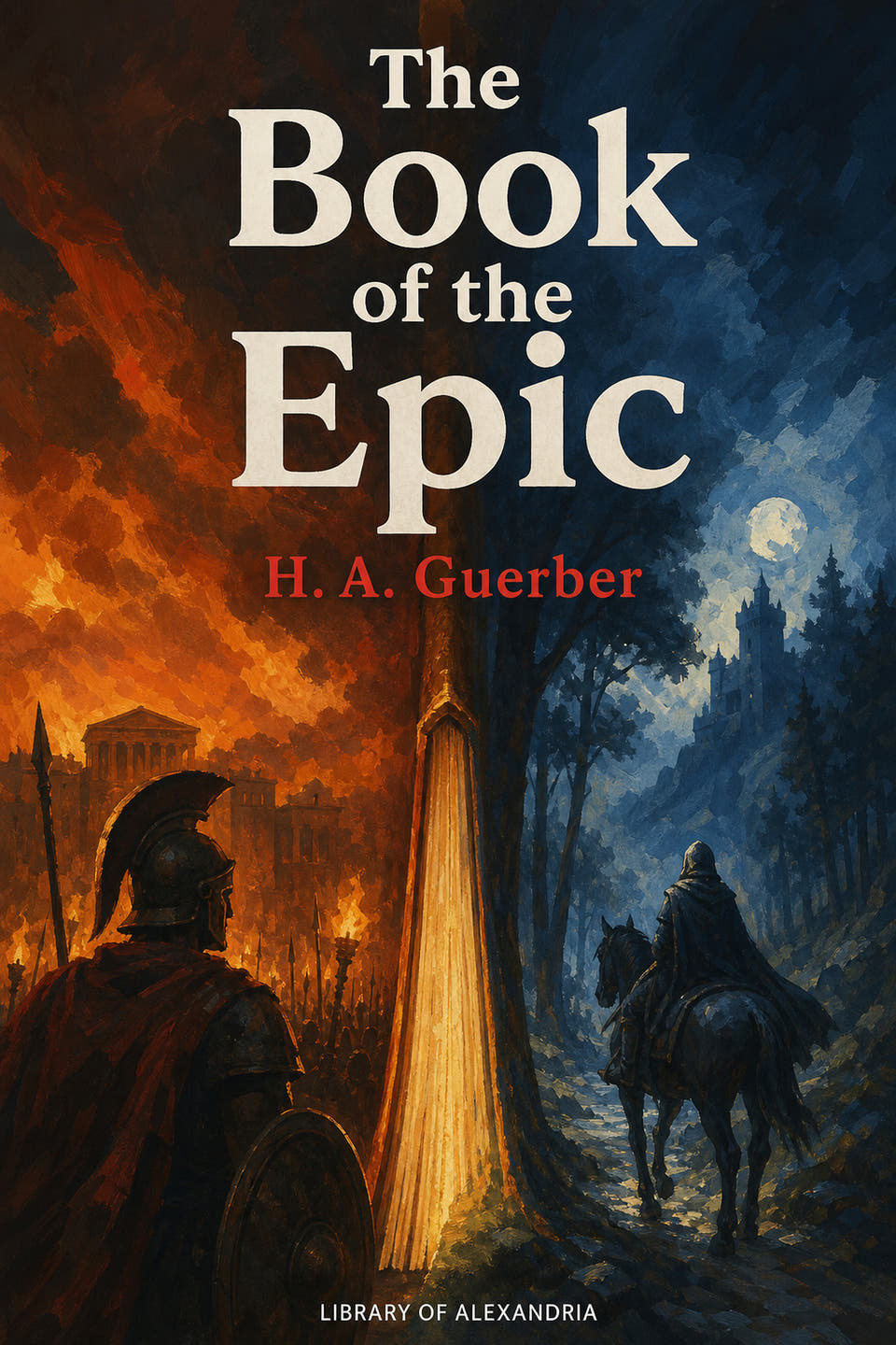 El libro de la épica by H. A. Guerber, the cover