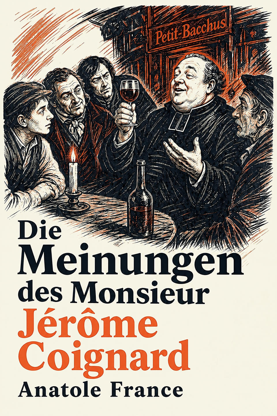 Die Meinungen des Monsieur Jérôme Coignard by Anatole France, the cover